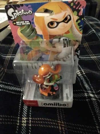 Amiibo Splatoon Inkling Girl (Ninja Squid / Ink Saver Shoes)