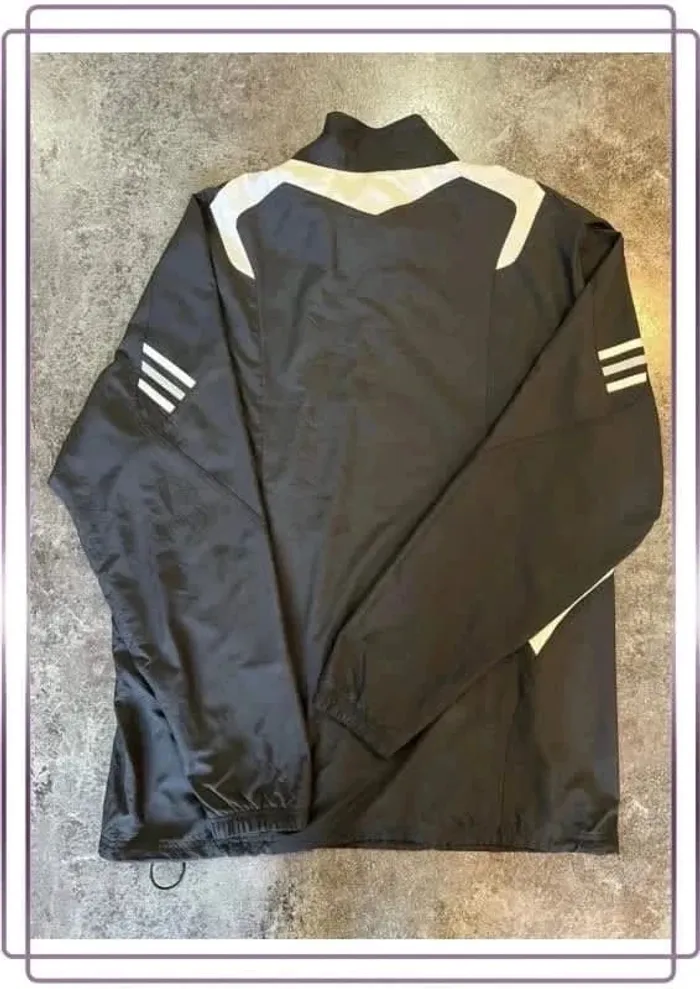 Veste survêtement imperméable homme Adidas L - Track Jacket waterproof men - Giacca uomo - photo numéro 3