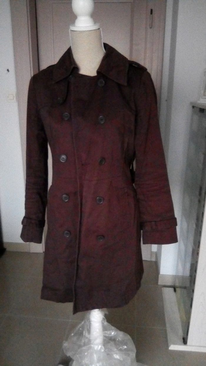 Trench marron taille 40