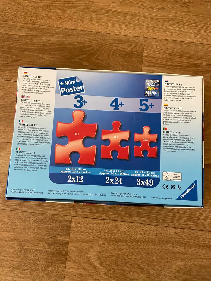 Puzzles 2x24 pièces La reine des neiges 2 - photo numéro 2