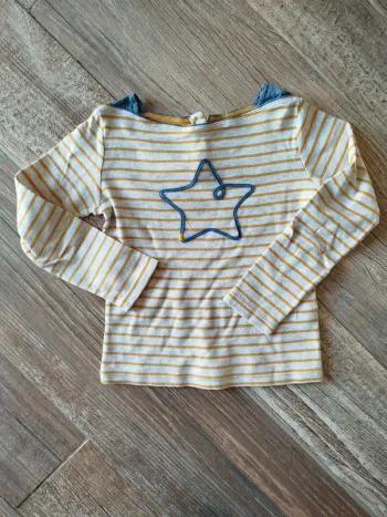 Tee shirt à manches longues fille 5 ans