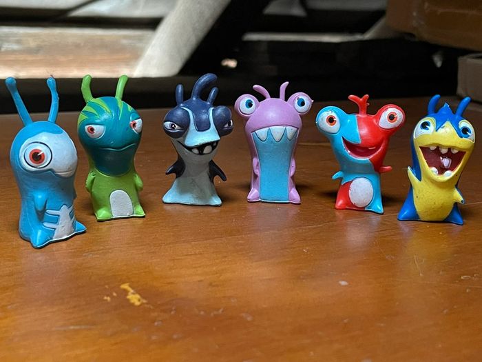 Lot de 6 mini figurines Slugterra