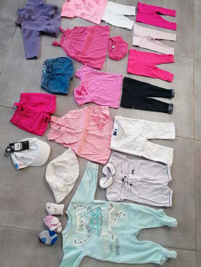 Lot 6mois bébé fille  +de 15 articles #6mois_bébé_krocaro - photo numéro 15