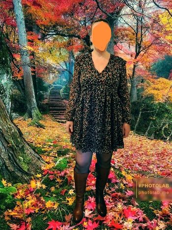 Robe motifs fleurs fluide