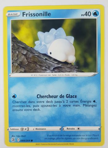 Carte Pokemon Frissonille 084/264 ● Poing de Fusion FR ©