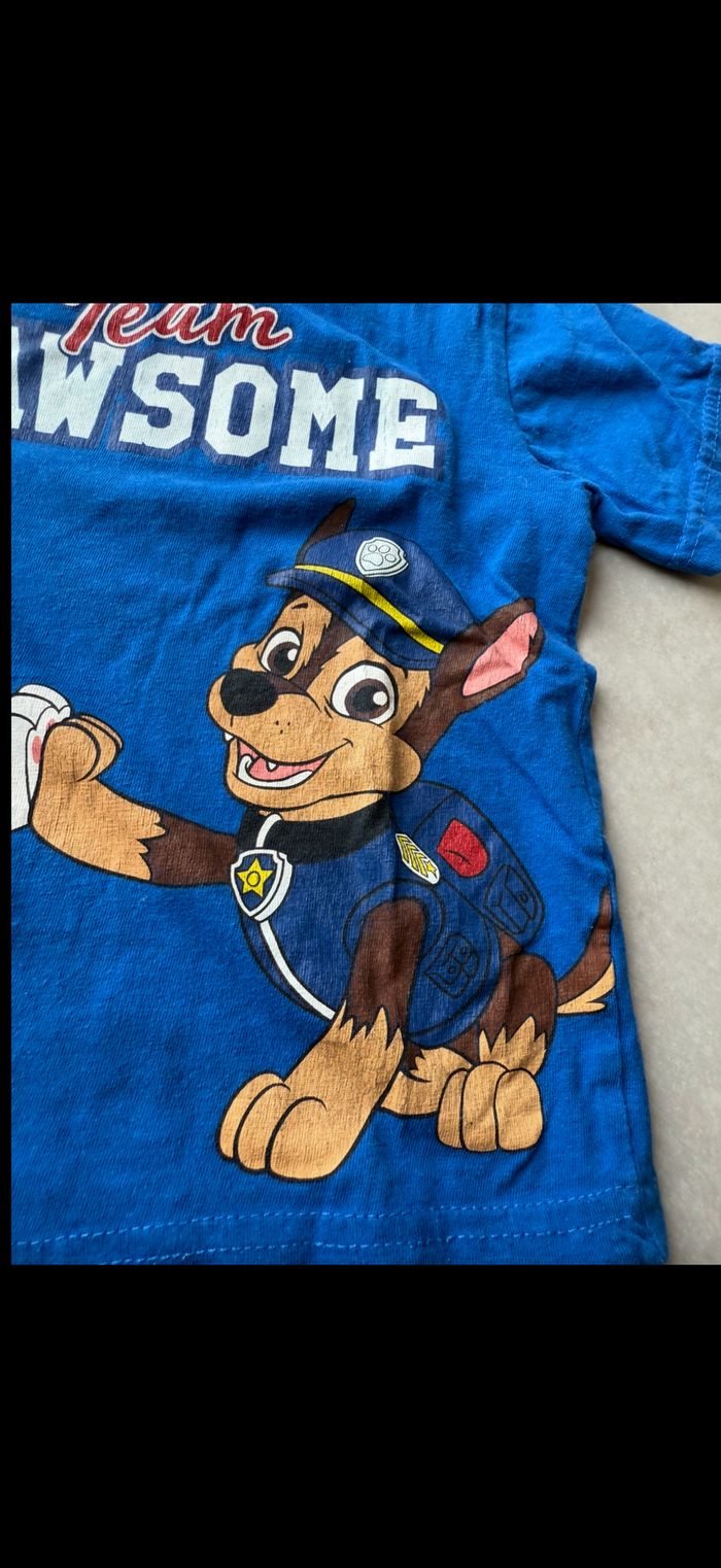 Tee shirt manches courtes Pat Patrouille 24 mois - photo numéro 5