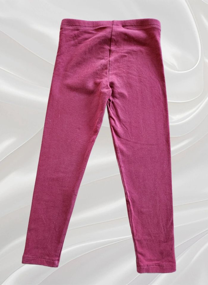 Legging rose foncée fille 6 ans - photo numéro 2