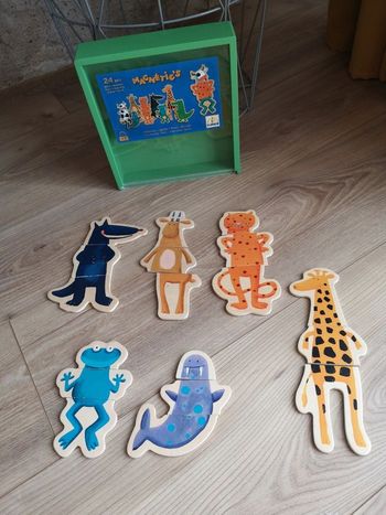 DJECO Magnetic's Animaux Rigolo