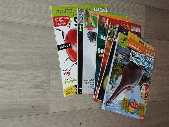 Lot de 7 magazines Wapiti année 2009-10 L026  7586089727 - photo numéro 4