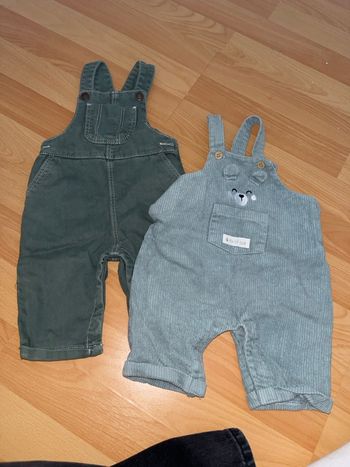 Lot salopettes bébé