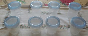 Lot de 8 boîtes de conservation