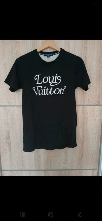 Tee shirt Louis Vuitton noir M authentique