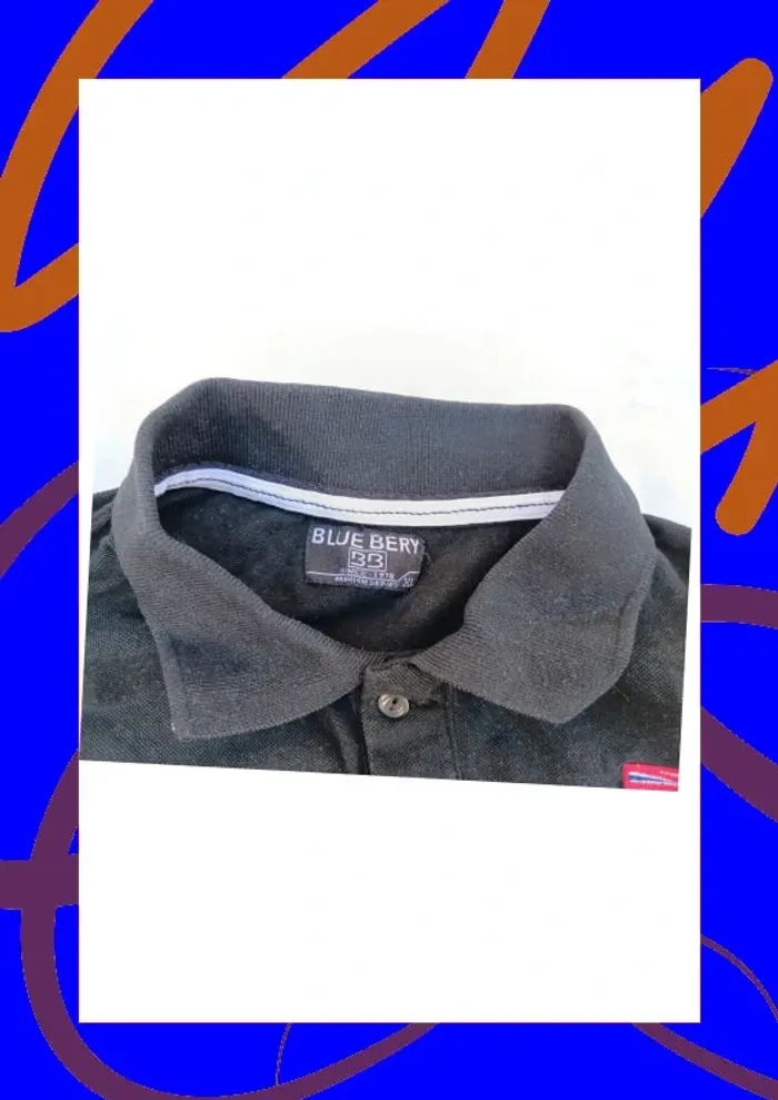 Polo England XL Bluebery - photo numéro 3
