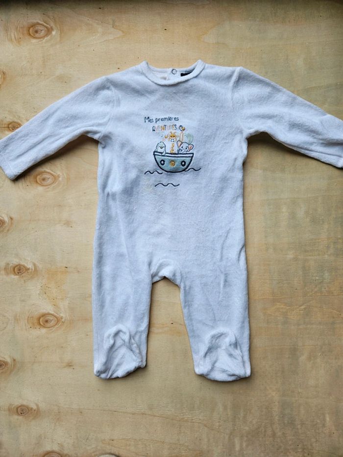 Pyjama velours 9 mois