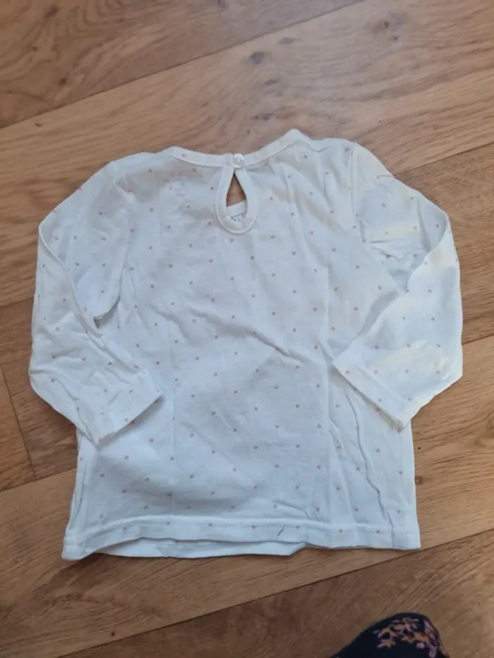 Ensemble t-shirt et jean fille en 6mois - photo numéro 7