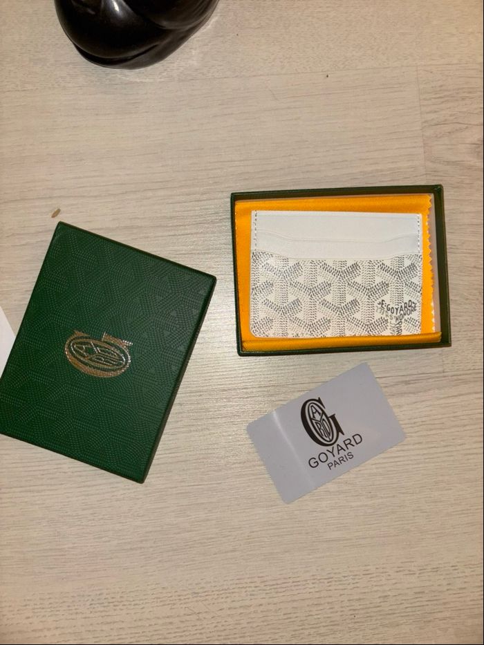 Porte-cartes Goyard Saint Sulpice Blanc - photo numéro 2