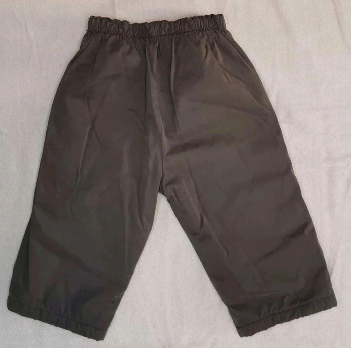 Ensemble 👣 pantalon dpam, tee-shirt obaïbi, poncho Kitchoun, 6mois/67cm - photo numéro 10