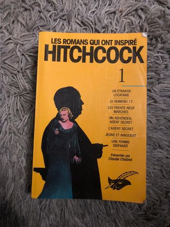 Livre: Les romans qui ont inspiré Hitchcock 1 TBE