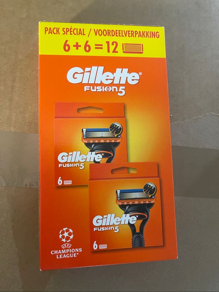 Pack 12 lames Gillette Fusion 5 neuve - photo numéro 4