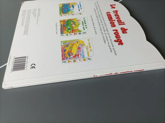 Livre enfant Le travail du camion rouge - photo numéro 4