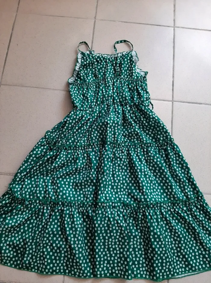 Robe fille avec ceinture 10 ans - photo numéro 4
