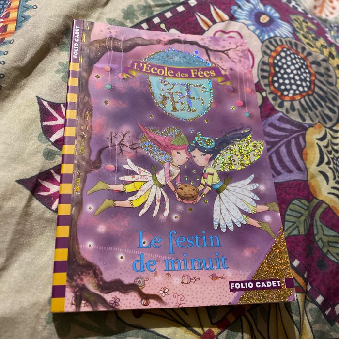 Livre, le festin de minuit, l’école des fées Folio cadet