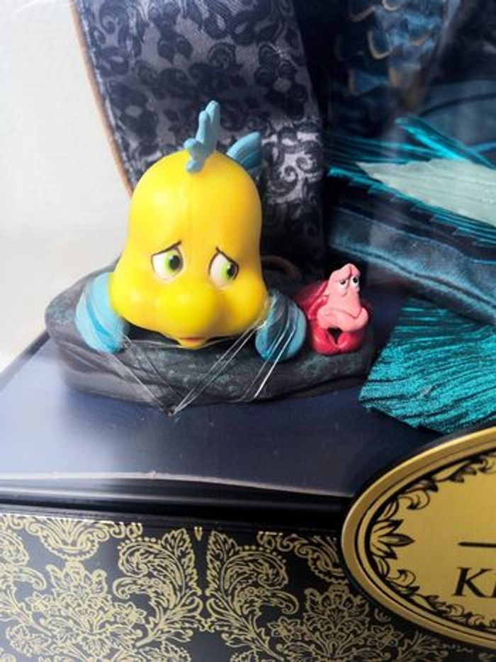 Poupée édition limitée Fairytale Ariel et Triton Disney NEUVE - photo numéro 10
