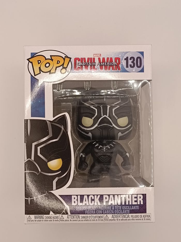 Pop : Marvel Civil War 130 - Black panther