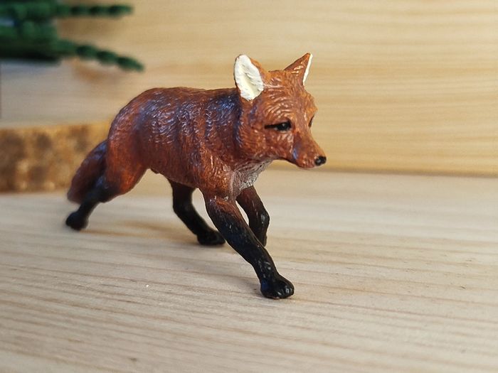 Figurine renard roux Animal de la forêt - photo numéro 2