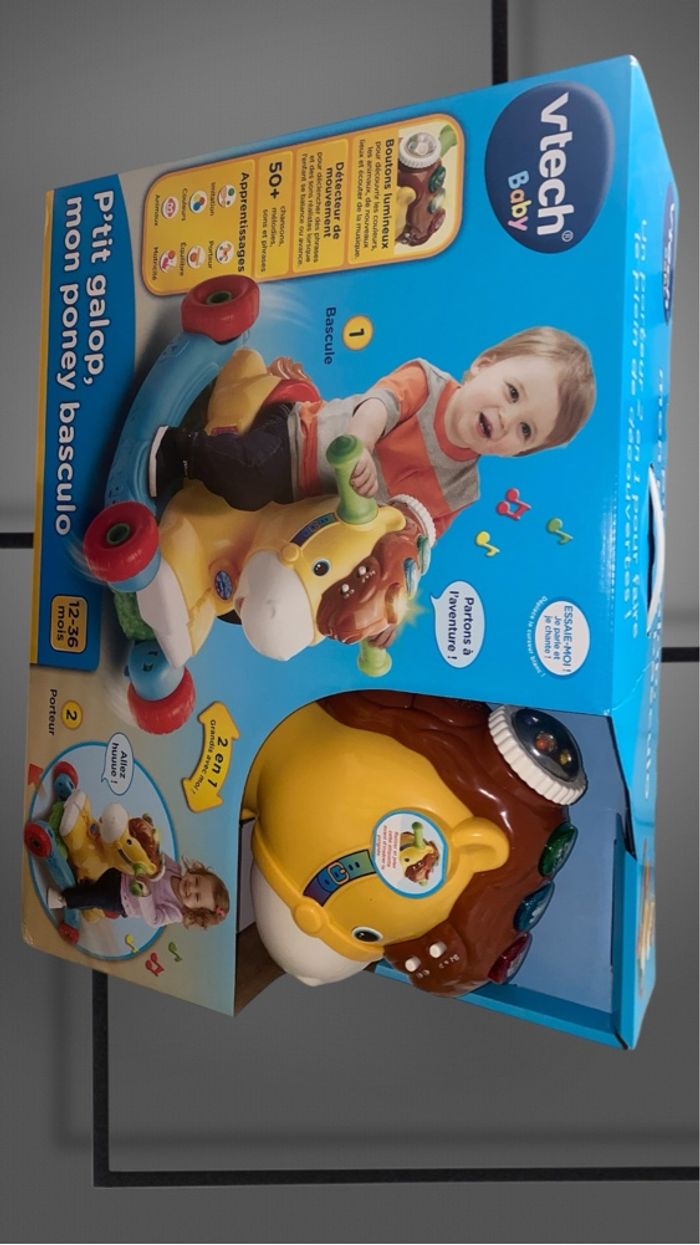 P'tit galop 🏇 mon poney basculo - 2 disponible