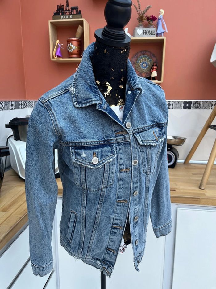 Veste en Jean XXS Bershka