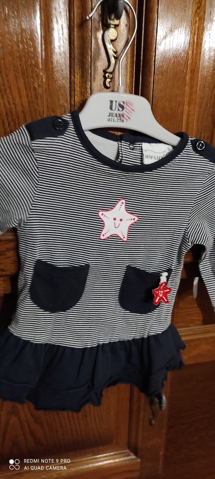 Tunique marinière influx 3 mois - photo numéro 3