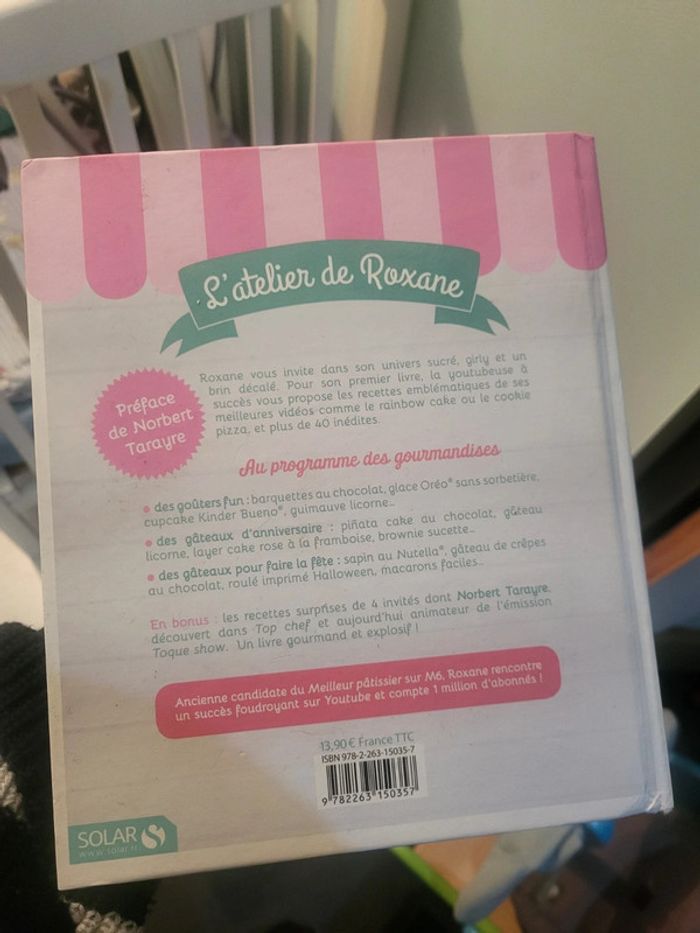 Livre de recettes l'atelier de Roxane - photo numéro 2