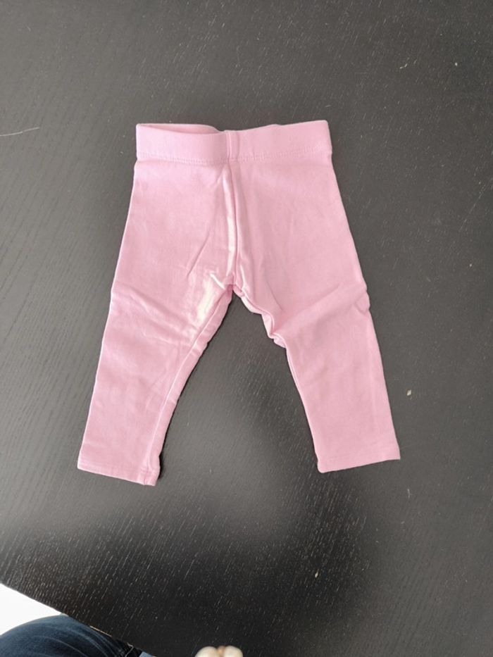 Legging chaud  rose