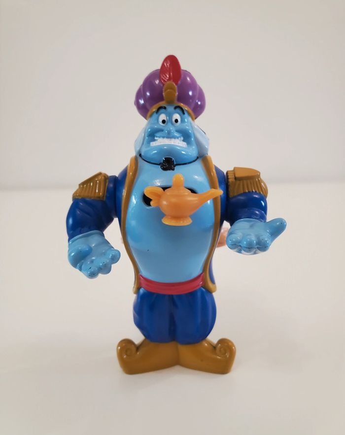 Disney Alladin Lot de 2 Figurines du Génie Disney pour Mc Do Bon état - photo numéro 2