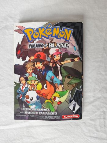 Manga Pokémon Noir et Blanc – Tome 1