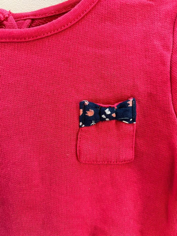 Robe bi matière du pareil au même 6 mois - photo numéro 2