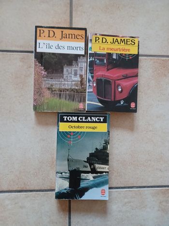 Lot 3 livres polars
