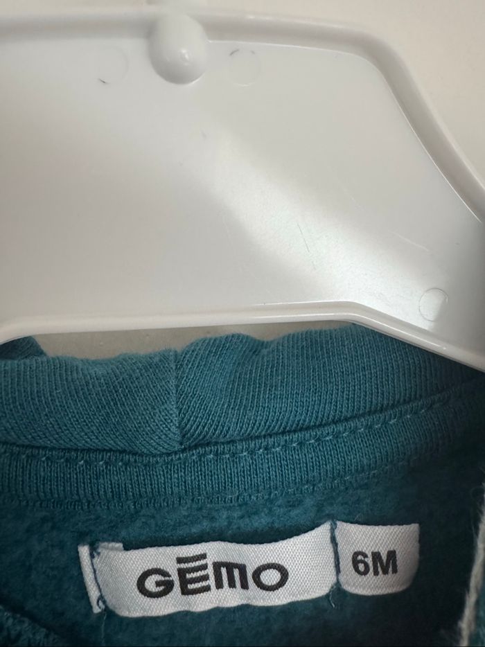 Veste bleu Gemo taille 6 mois très bon état - photo numéro 3