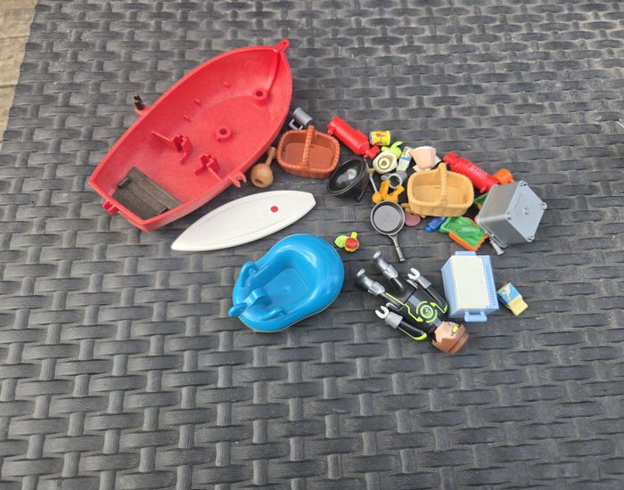 petit lot de playmobil - photo numéro 2
