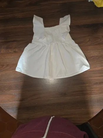 Robe blanche 3 mois