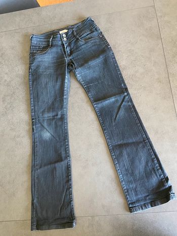 Jeans noir évasé femme taille 36