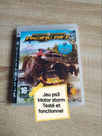 Jeu ps3 motor storm pacific rift