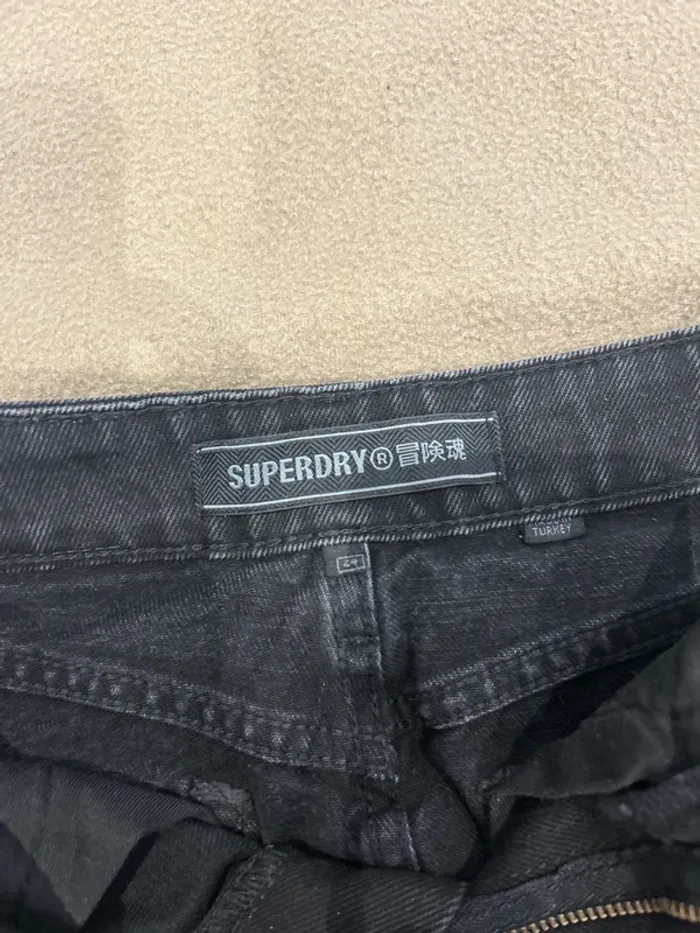 Jupe en jeans superdry - photo numéro 3