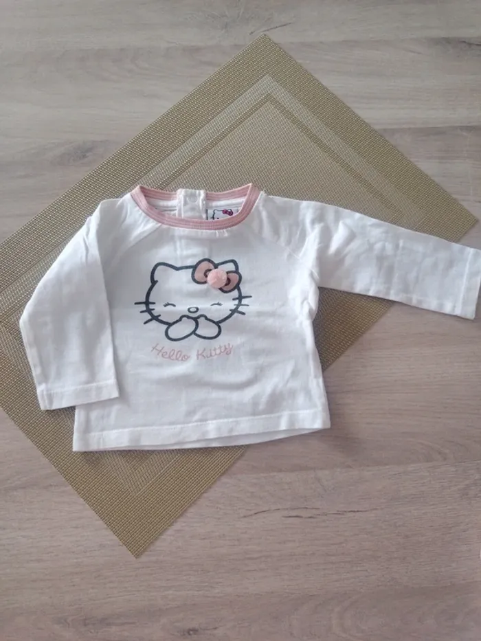 Lots de t-shirts manches longues 3 mois - photo numéro 3