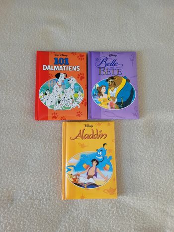 Lot de 3 livres Disney