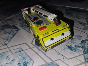 Voiture cars mattel d occasion Disney Pixar Cars Ryker TMST Camion de pompiers moulé sous pression M