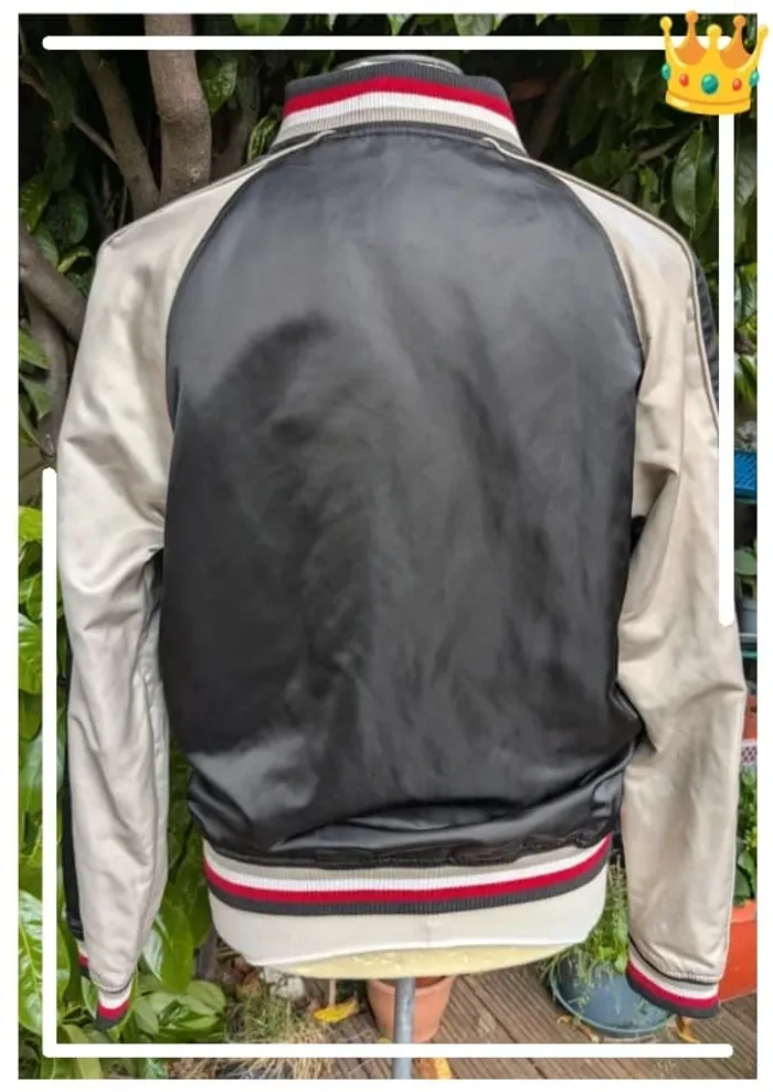 Veste bomber Zara homme taille L – look varsity stylé - photo numéro 6