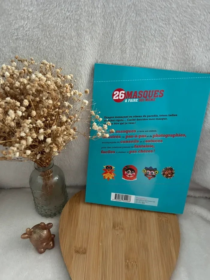 Livre 26 activités: masques à faire soi-même - photo numéro 2