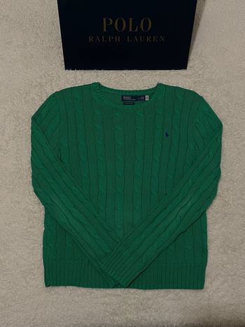 Pull Torsadé Ralph Lauren ( L - Femme )